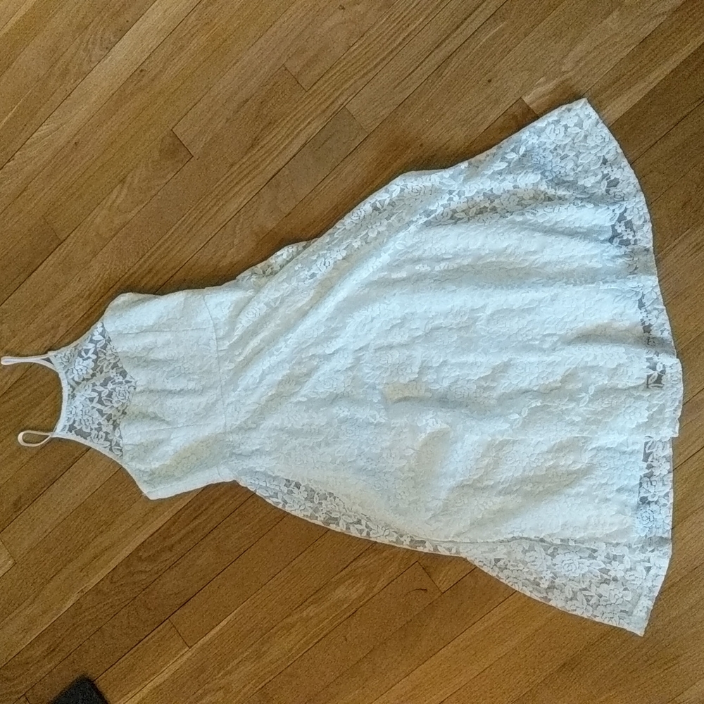 Beautiful Lace White Dress